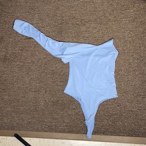 Fashion nova blue body suit